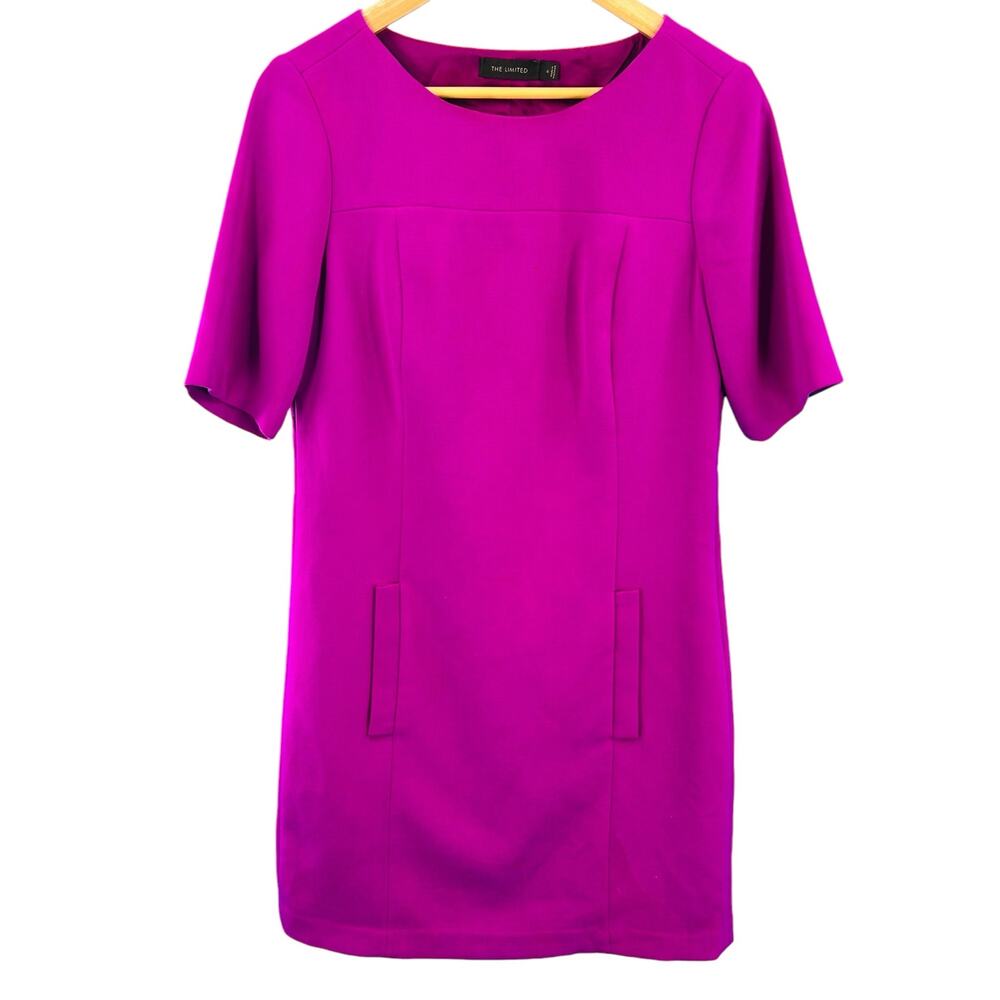 The Limited‎ Women’s Pink Sheath Dress Size 4 – Short Sleeve, Above Knee